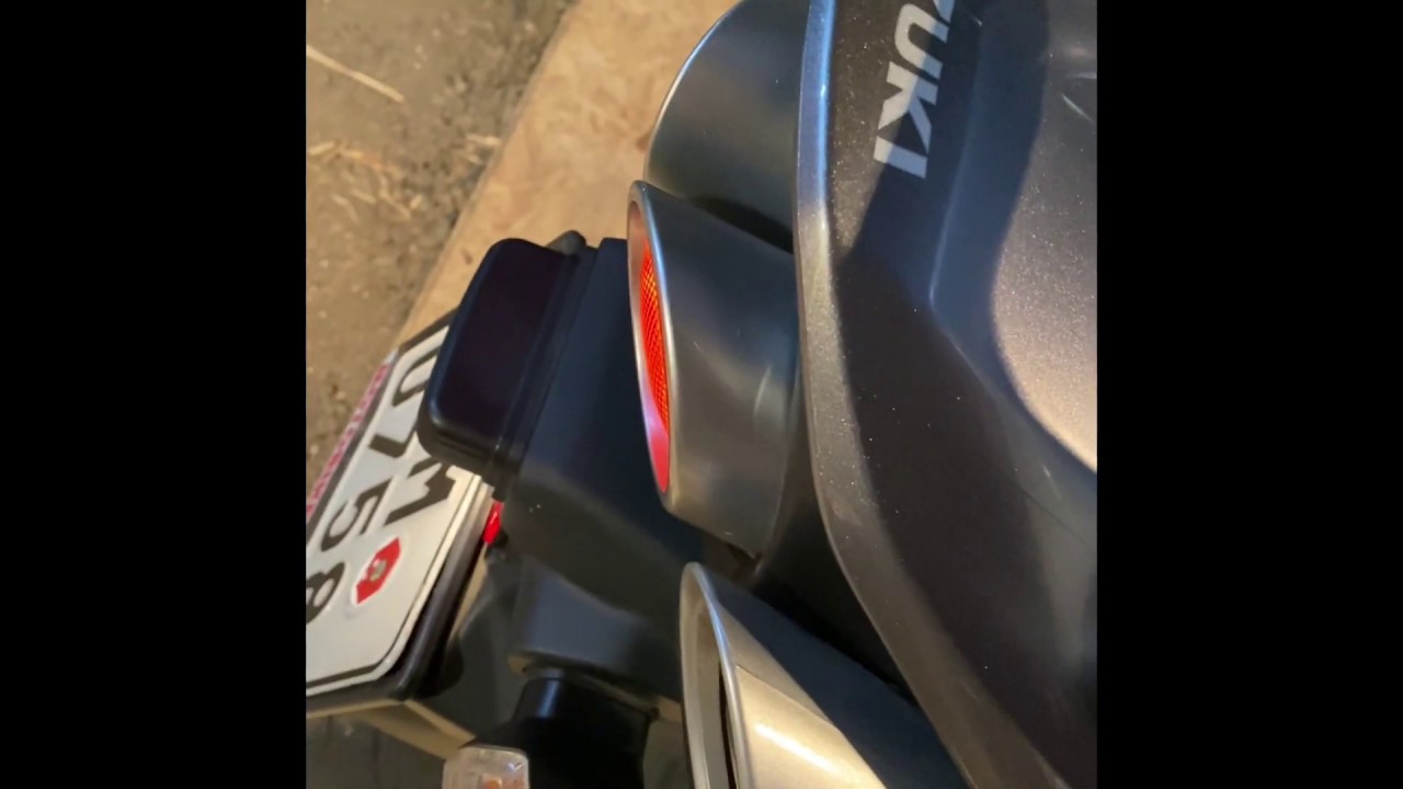 Suzuki GSR 600 stock exhaust vs G.P.R. Ghost Aluminium exhaust
