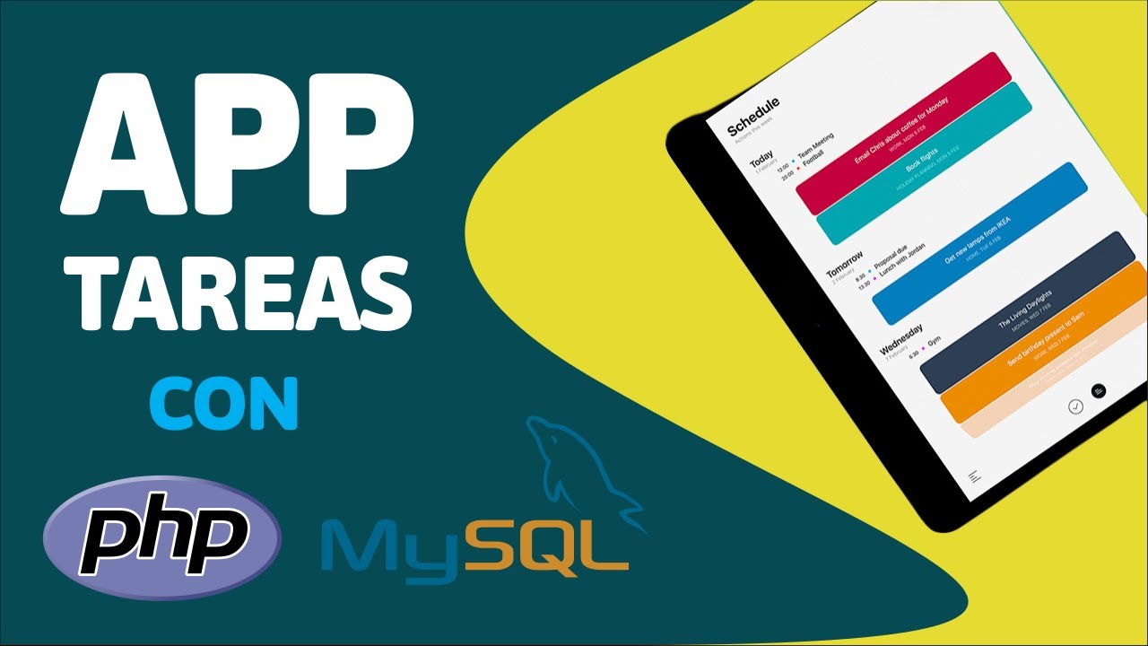 Aplicación de tareas con PHP y MySql