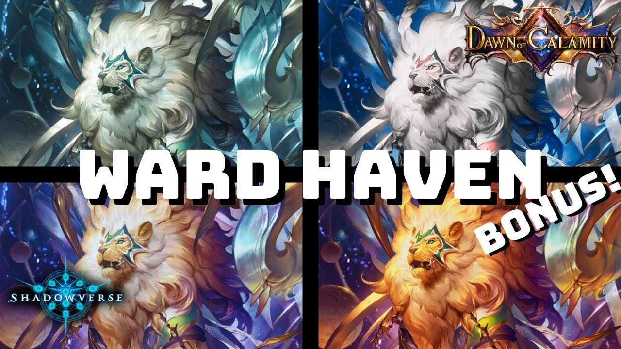 【Shadowverse】 Ward Haven (Bonus Match) - Grand Master Rank | Dawn Of Calamity (Rotation)
