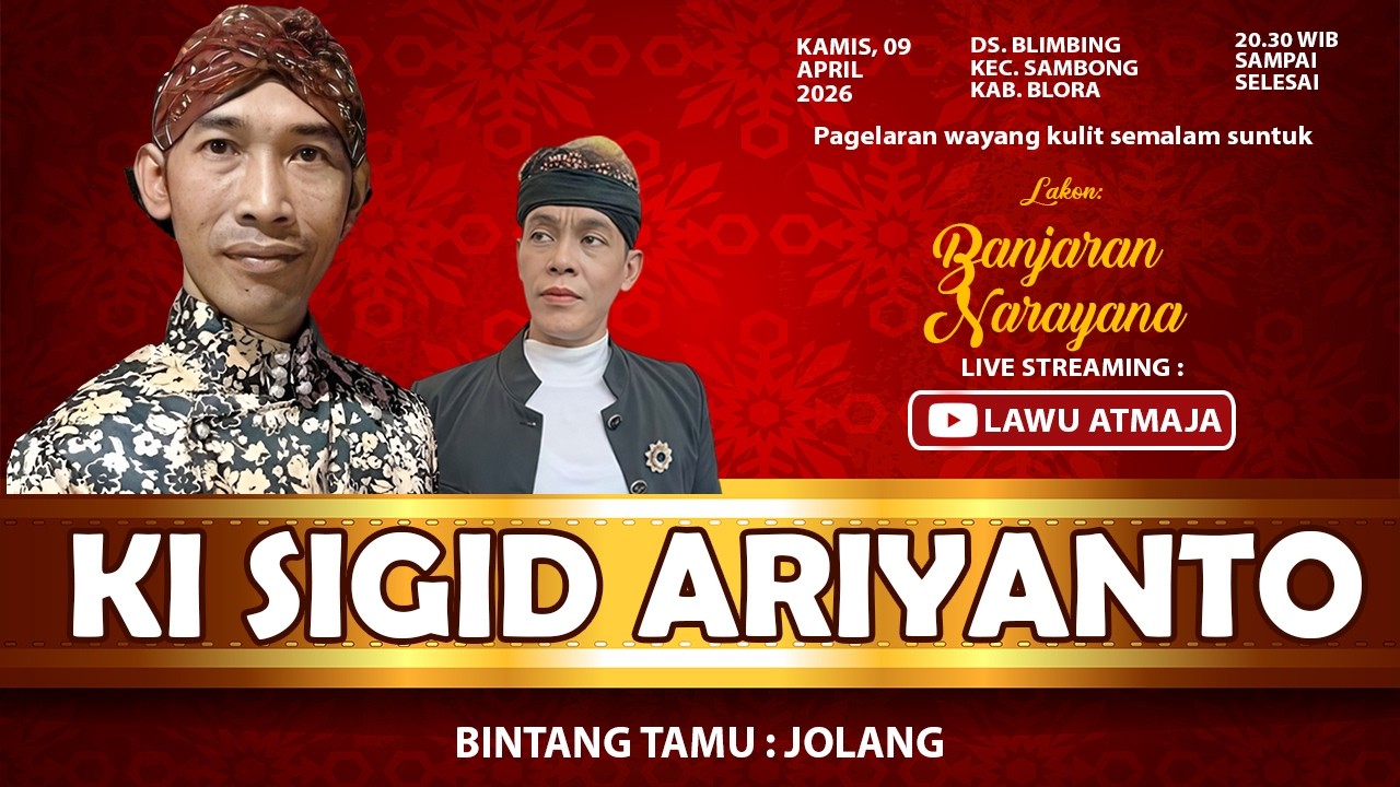 LIVE KI SIGID ARIYATO 
