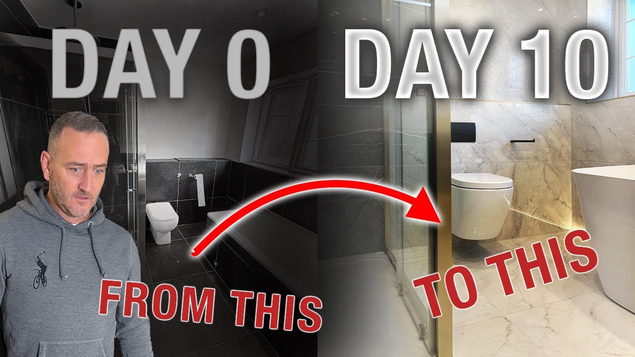 WE RENOVATED WILL MELLORS BATHROOM!! ( He had to use a bucket )