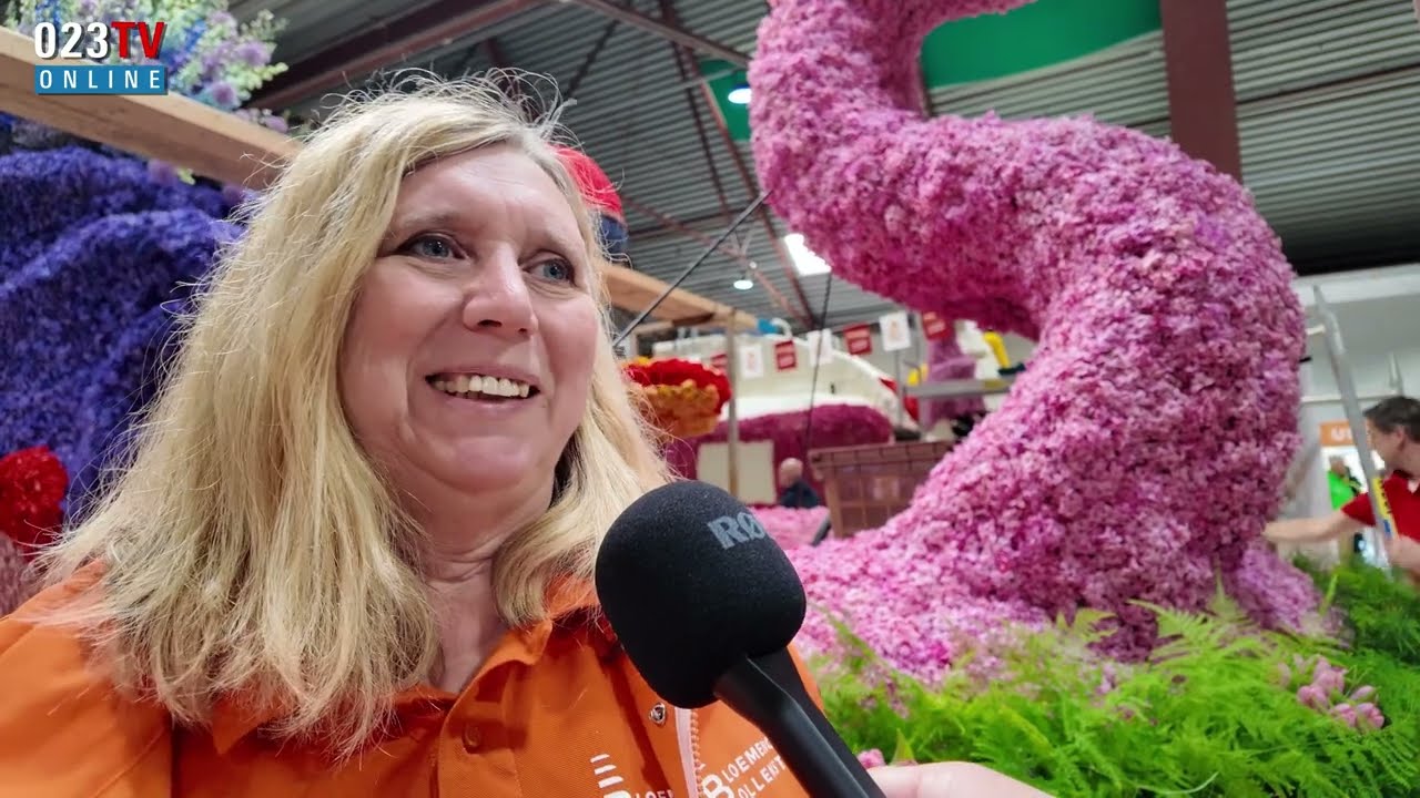 Opbouw Bloemencorso 2024