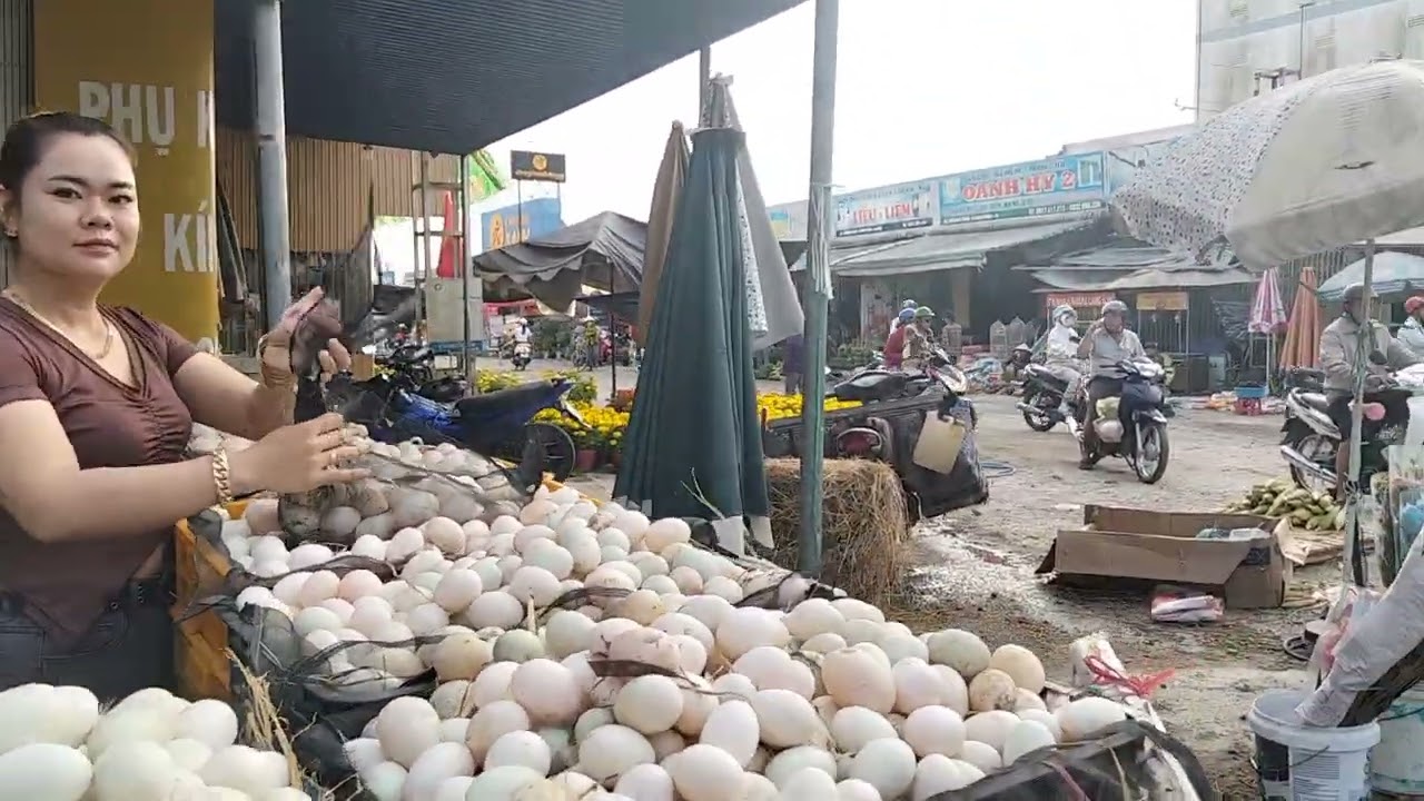 Bữa nay 28 tết mình đi quay chợ Minh Thuận u Minh thượng KG 
