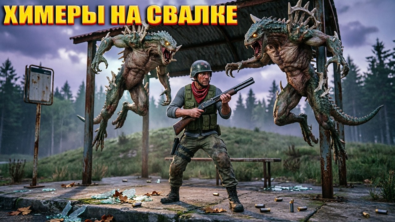 ХИМЕРЫ НА СВАЛКЕ (21) | СТАЛКЕР НАРОДНАЯ СОЛЯНКА OGSR 2026