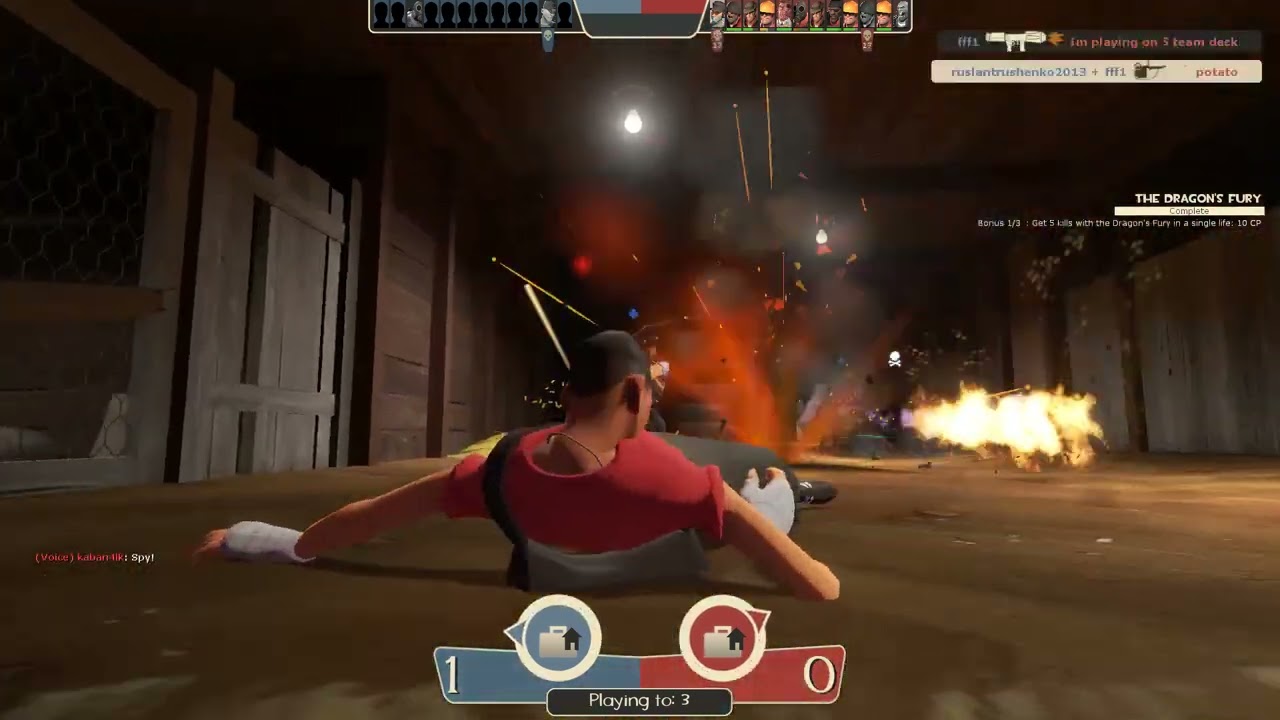 1 hour of tf2 gameplay