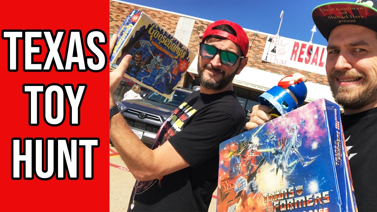 Toy Hunting with @NotAnotherRetroChannel in Texas! Antique Malls with Transformers & Ghostbusters!