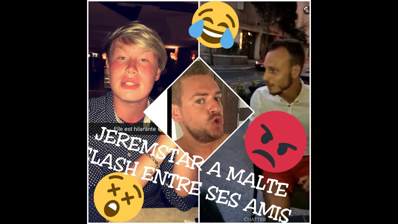 SNAPCHAT JEREMSTAR || CLASH À MALTE AVEC POUX DE PUBIS ET POLLUX JUNIOR