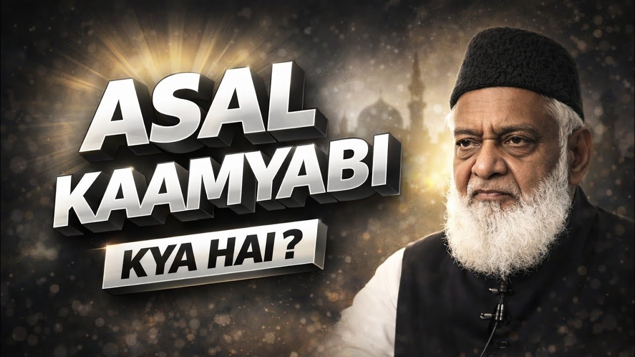 Hamare Nazar Me Kamyabi Kise Kehte Hai Ho Jitna Daulatmand Utna Kamyab by Dr Israr #islam #kamyabi 