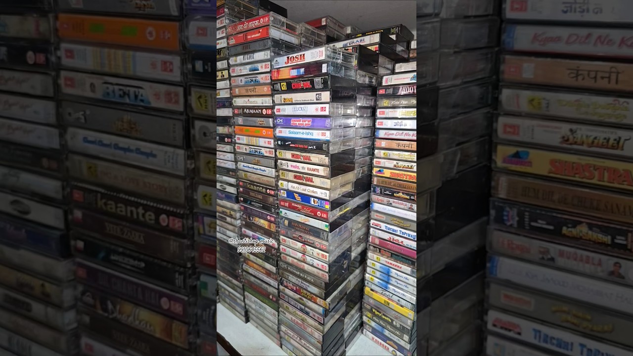 90s master audio cassette tape #shantishop #audiocassette #90smusic #ytshorts