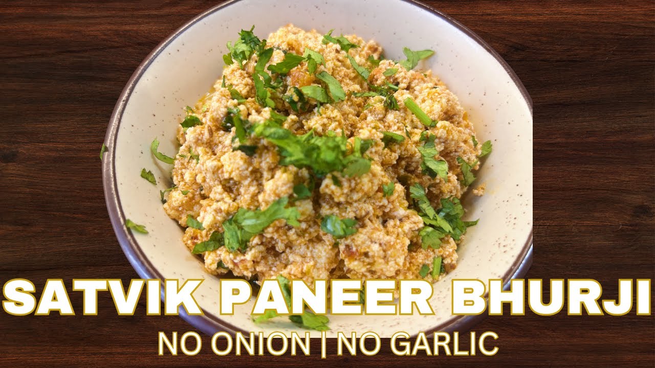 Paneer Bhurji | No Onion No Garlic | Protein-Rich Meal | Fasting Special 