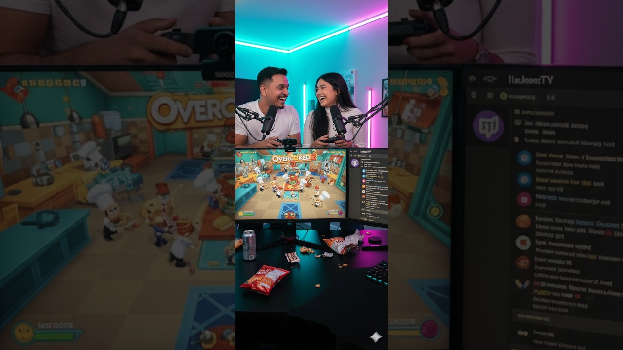 Overcooked 2 CHAOS with wife - Can we beat this?