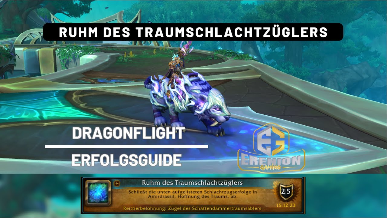 Patch 10.2 - Erfolgsguide: Ruhm des Traumschlachtzüglers [Amirdrassil - Schlachtzugserfolge]