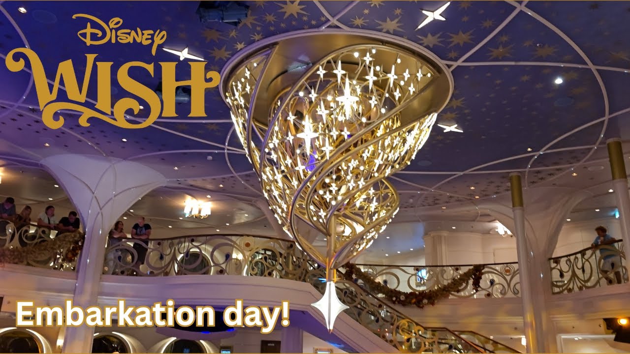Disney Wish Embarkation Day!
