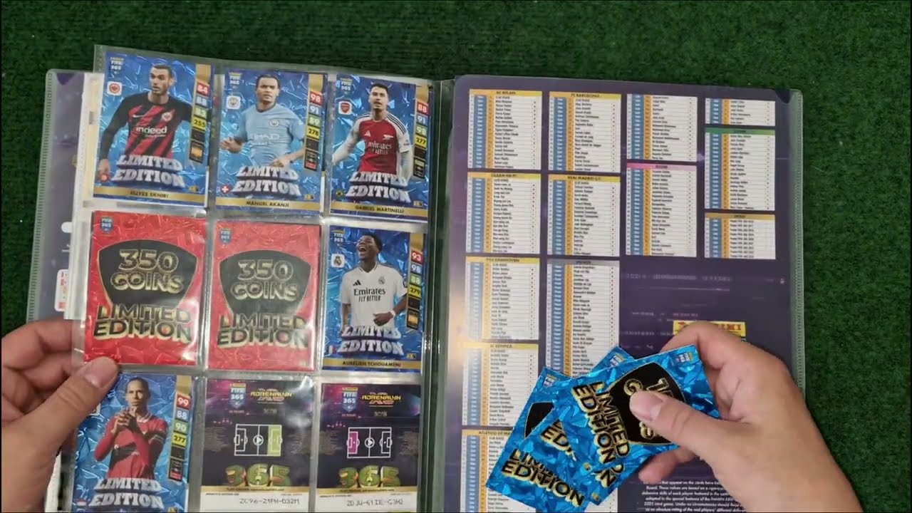 Uzupełnianie Albumu Fifa 365 Adrenalyn XL Panini 2025