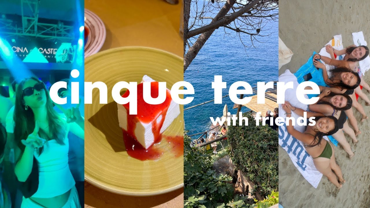 CINQUE TERRE w/ friends! | italy study abroad ep. 3