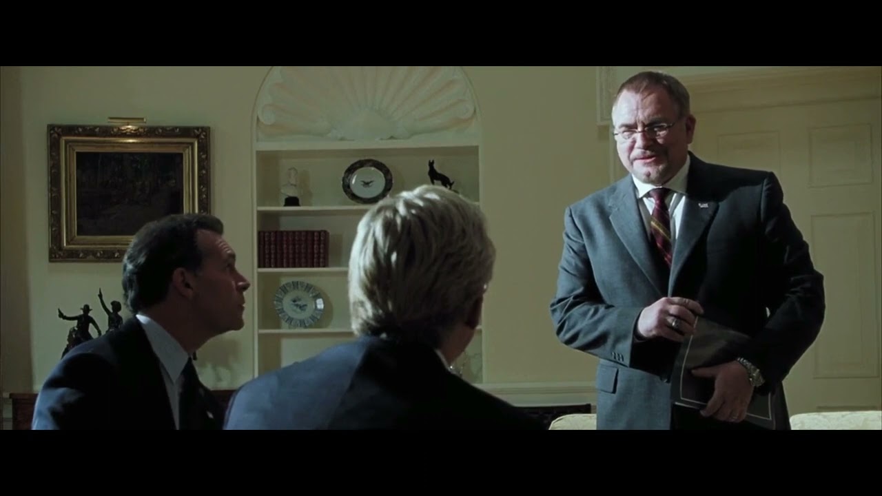 William Stryker Meets The President Scene | X-Men 2 (2003) Movie Clip.