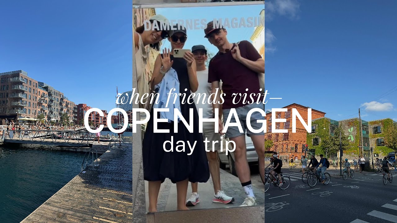 Cosy Copenhagen moments | a laid-back day trip with friends visiting