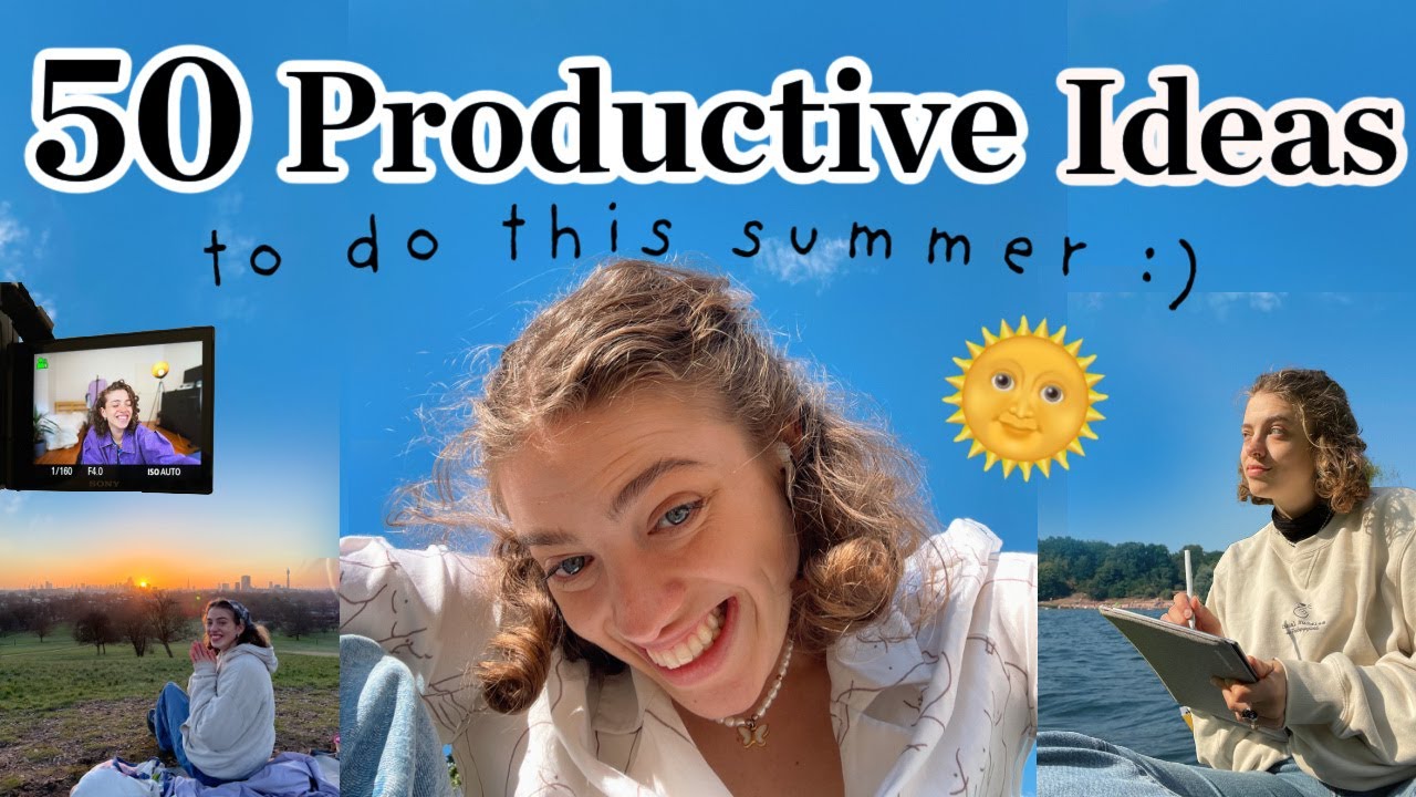 50 Productive Ideas to Do This Summer: 2022 Bucket List 📖 | ad