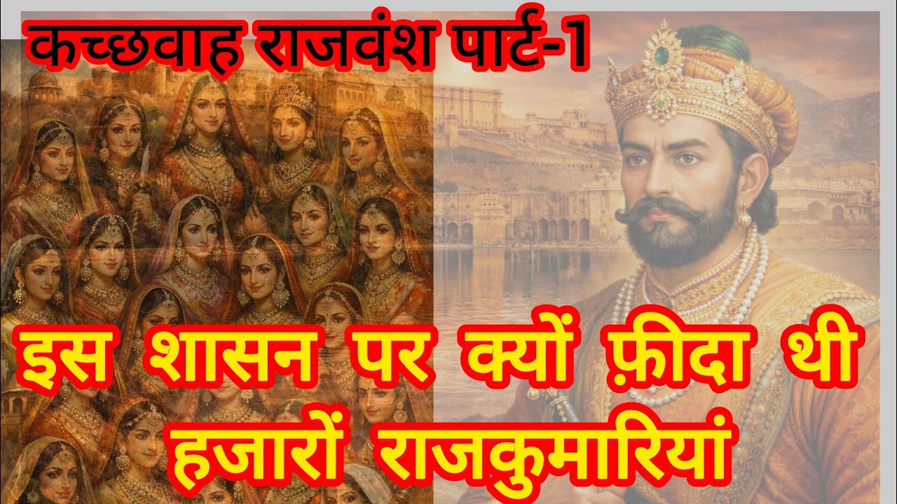 कच्छवाह राजवंश (पार्ट 1) का स्वर्णिम इतिहास | दुल्हराय से भगवानदास तक | जयपुर राजघराने की गौरवगाथा।