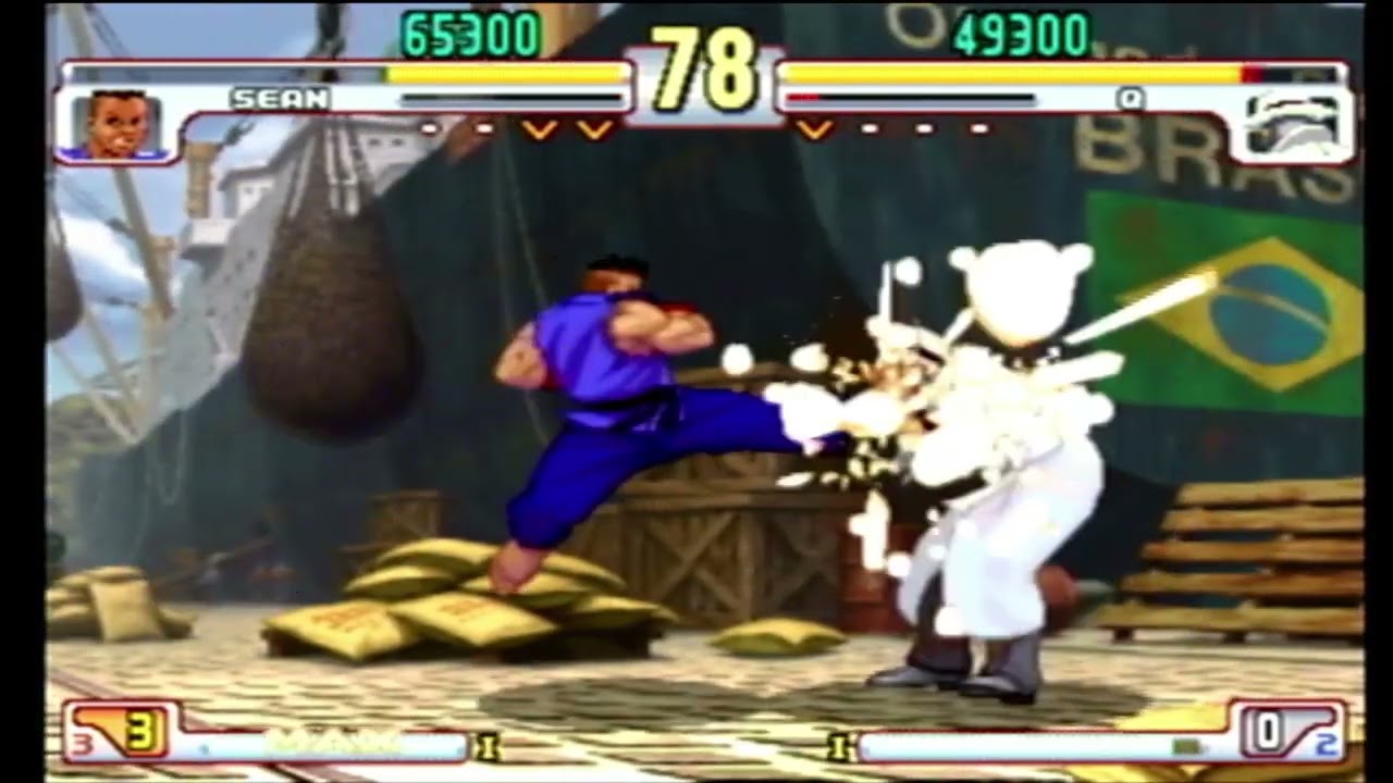 The Dominoes 7 Show Street Fighter Saturday Challenger Sean vs Champion Q
