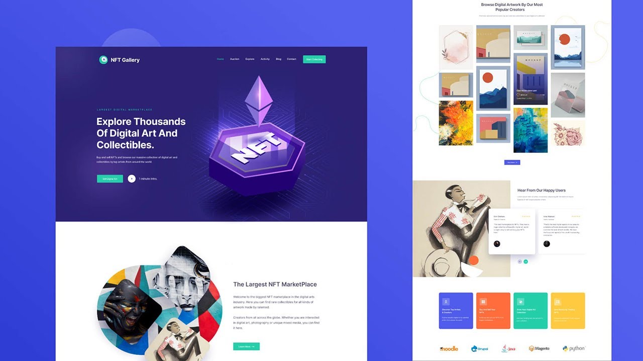 How To Create A NFT Marketplace Website On WordPress