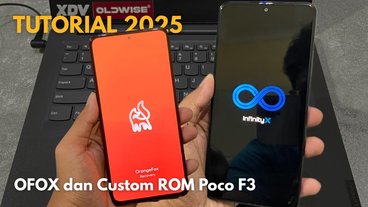 TUTORIAL MUDAH INSTALL CUSTOM RECOVERY ORANGE FOX DAN CUSTOM ROM ANDROID 16 DI POCO F3 TERBARU!