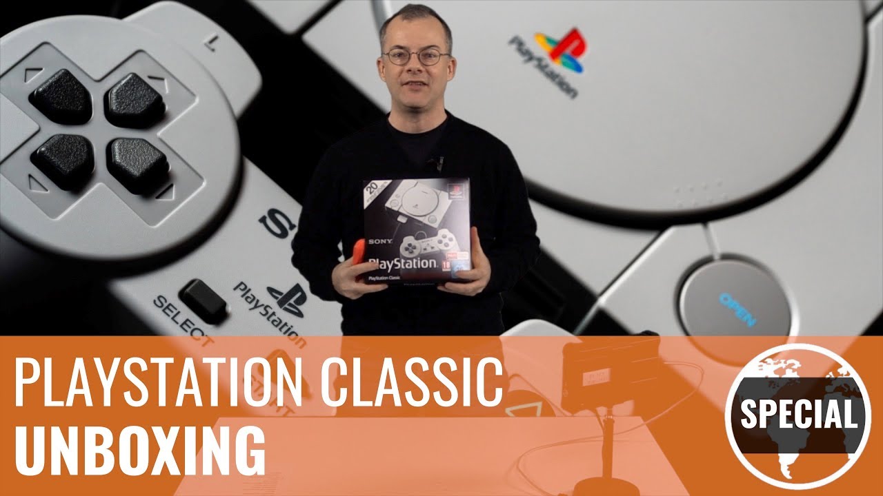 Playstation Classic: Unboxing und Ersteindruck
