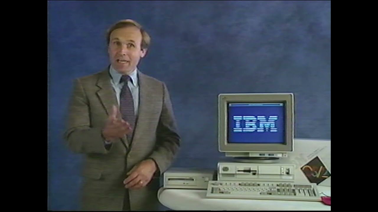 1990 IBM PS/2 Computer Multimedia Sales Video