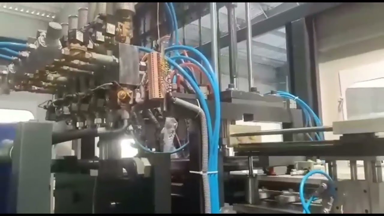 6 Cavity Servo Motor Fully Automatic Online PET Blowing Machine 6000BPH