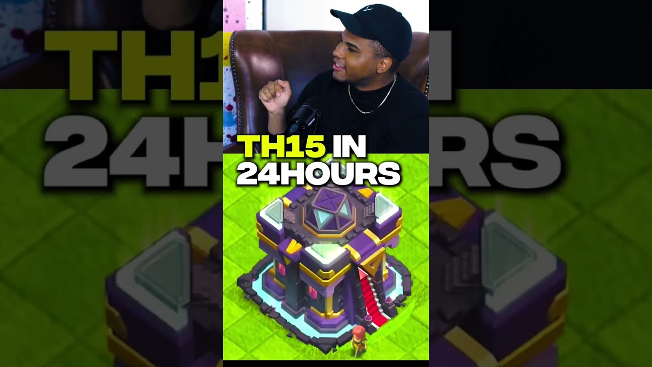 Ратуша Clash of Clans 15 менее чем за 24 часа