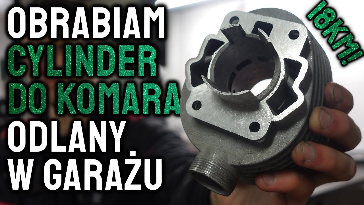 TOCZĘ I HONUJĘ WŁASNORĘCZNIE WYKONANY CYLINDER DO KOMARA SPORTA 🦟#38