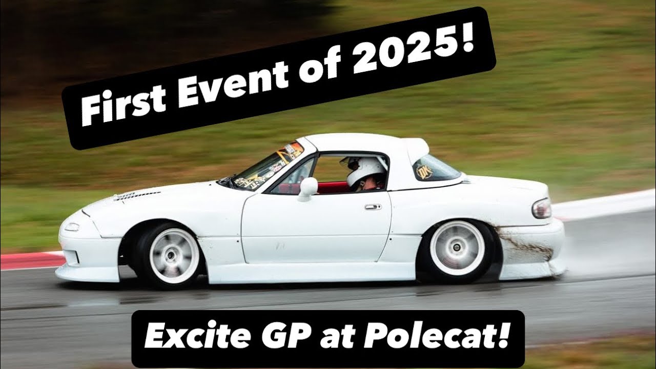 Spring ExciteGP at Polecat! Drifting My Turbo Miata!