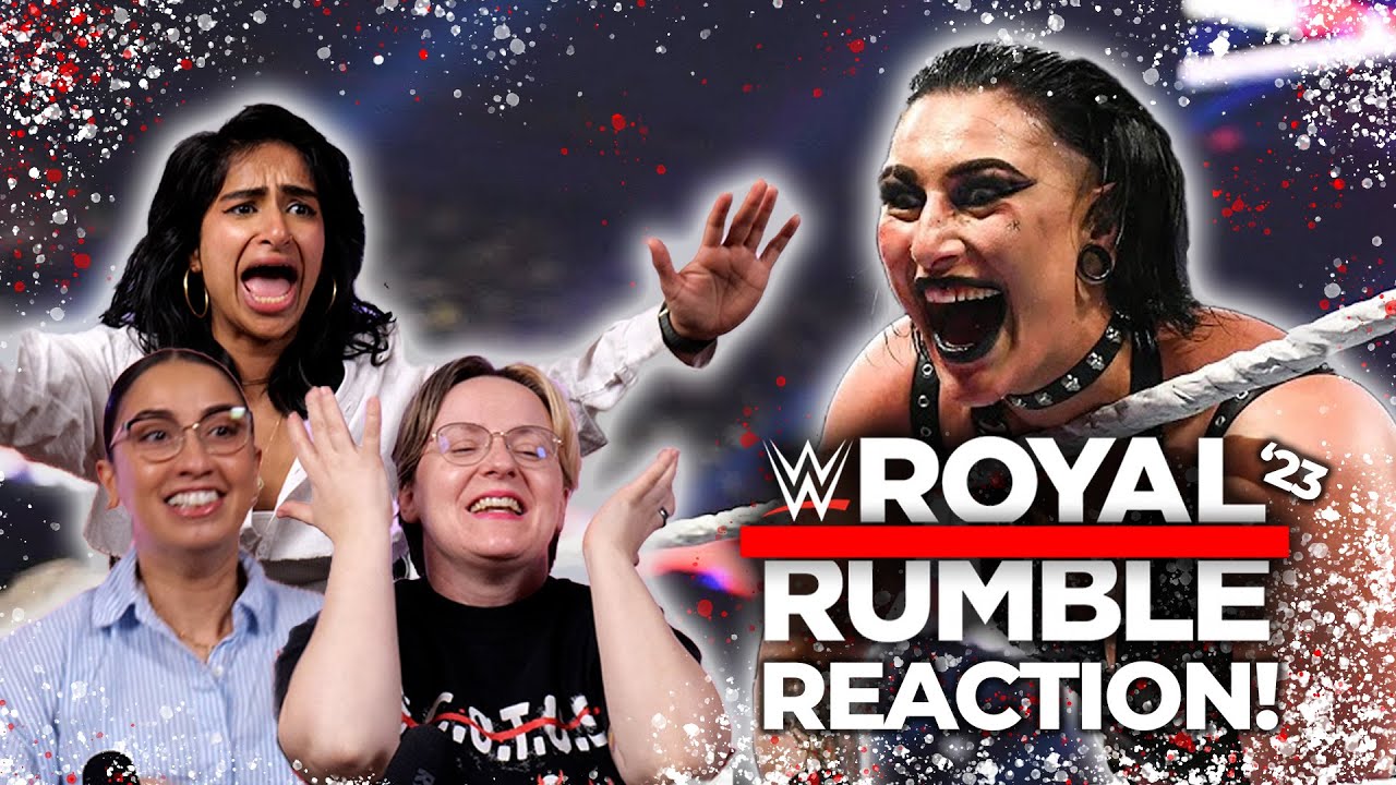 Girls (that don't watch wrestling) Watch Women's Royal Rumble 2023! | #wwe #wrestlemania #rhearipley