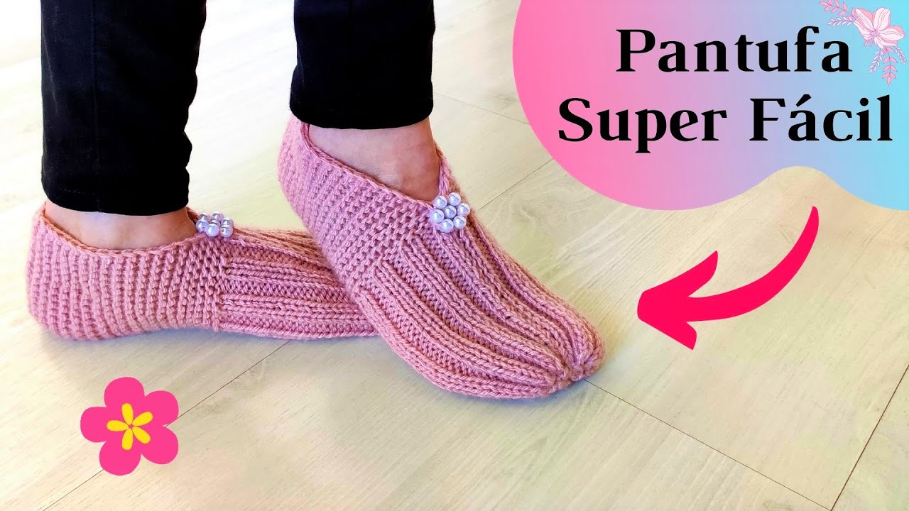 ЛЕГКИЙ ВЯЗАНИЕ PANTUFA