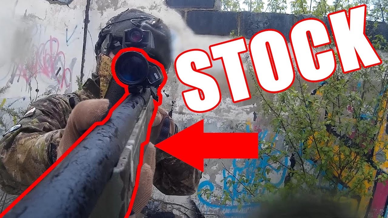 ASG Strzelanka | Czy da się grać tanią stockową snajpą? | SA-S03