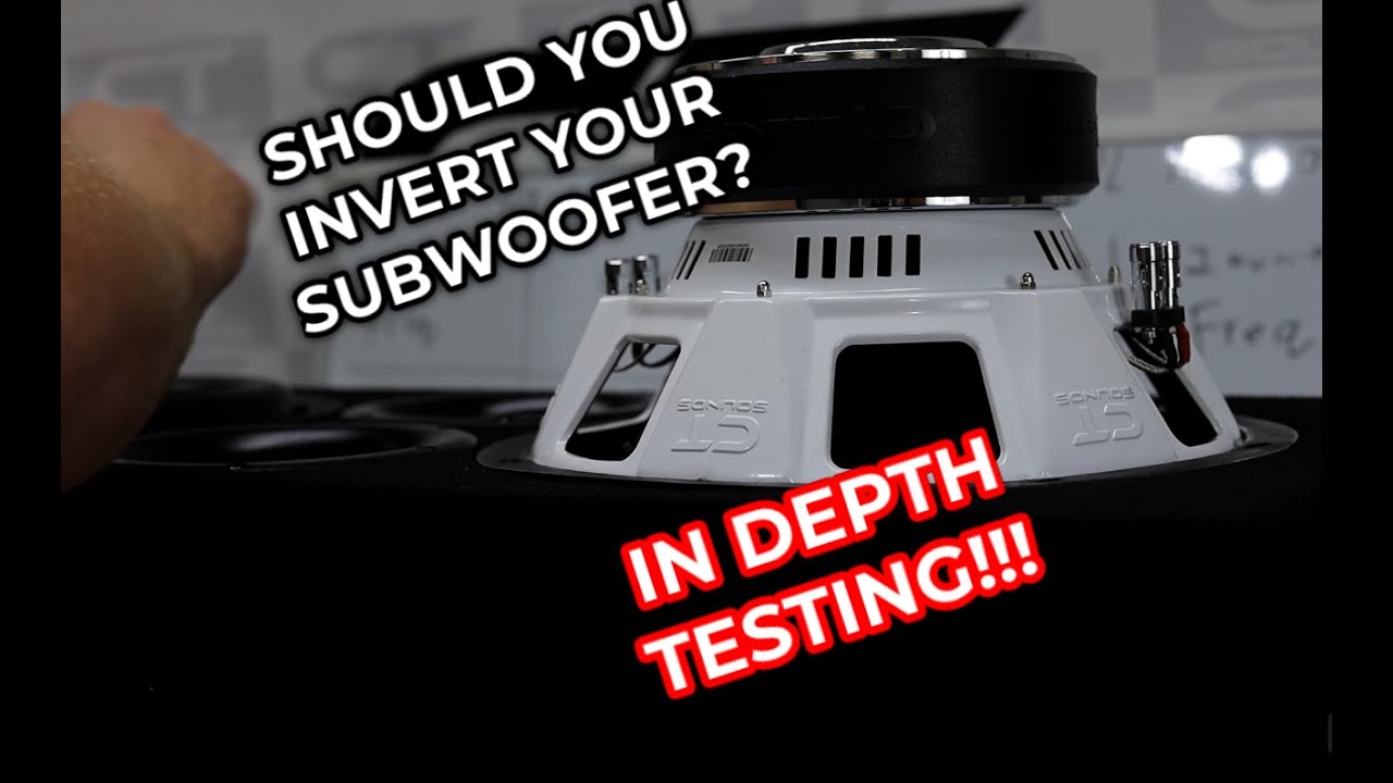 Does Inverting Your Subwoofers Actually Do anything??