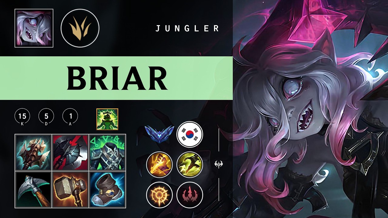 Briar Jungle vs Graves - KR Diamond Patch 26.03