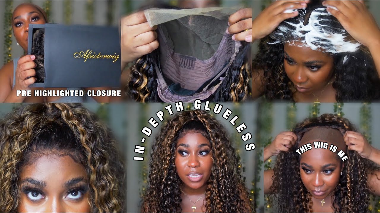 ALL BEGINNERS NEED THIS WIG! EASIEST INSTALL + RE-INSTALL FT AFSISTER