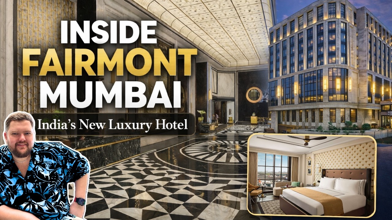 Inside Fairmont Mumbai 🇮🇳 | India’s Most Spectacular NEW Luxury Hotel
