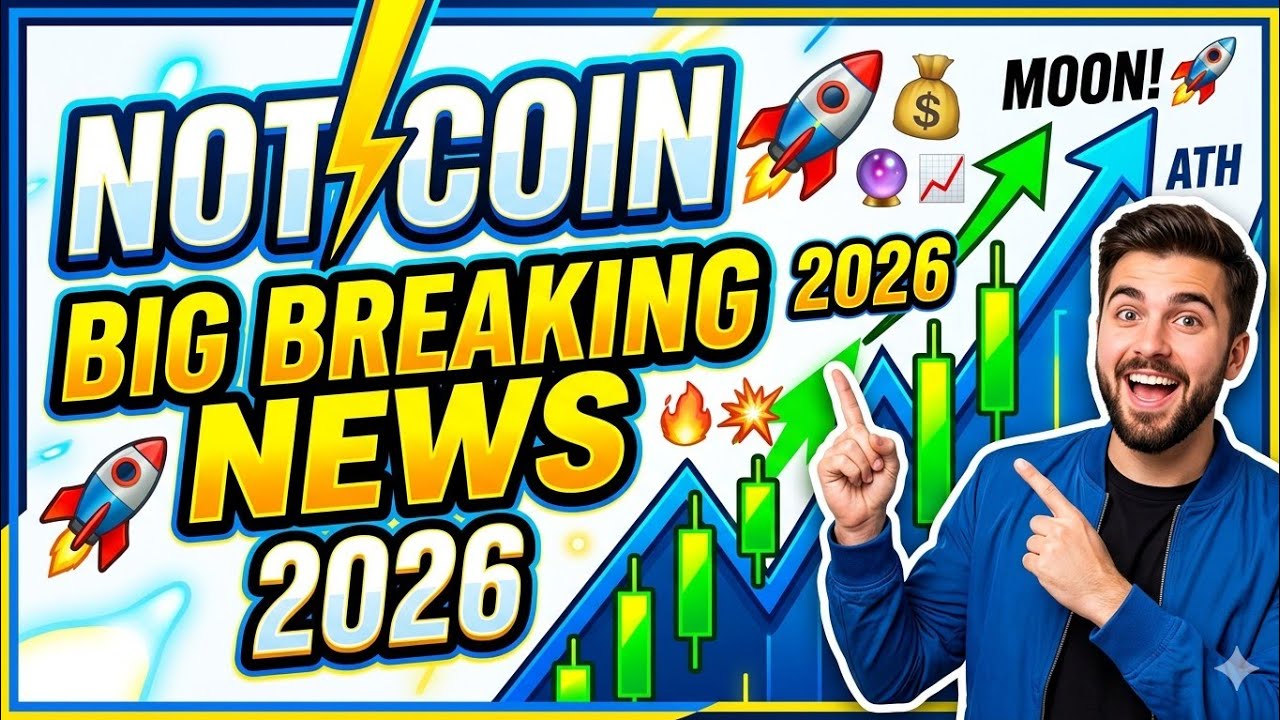 Notcoin Coin Price Prediction 2026 😍 🔥 | Notcoin Coin New Big Update  | Not Coin Crypto