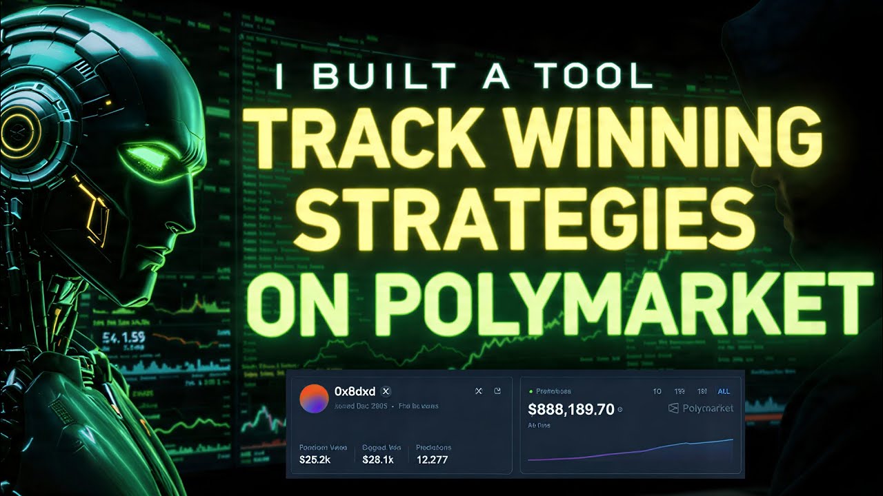 I built a tool to Track Polymarket Bot Wallets to Learn Winning Strategies