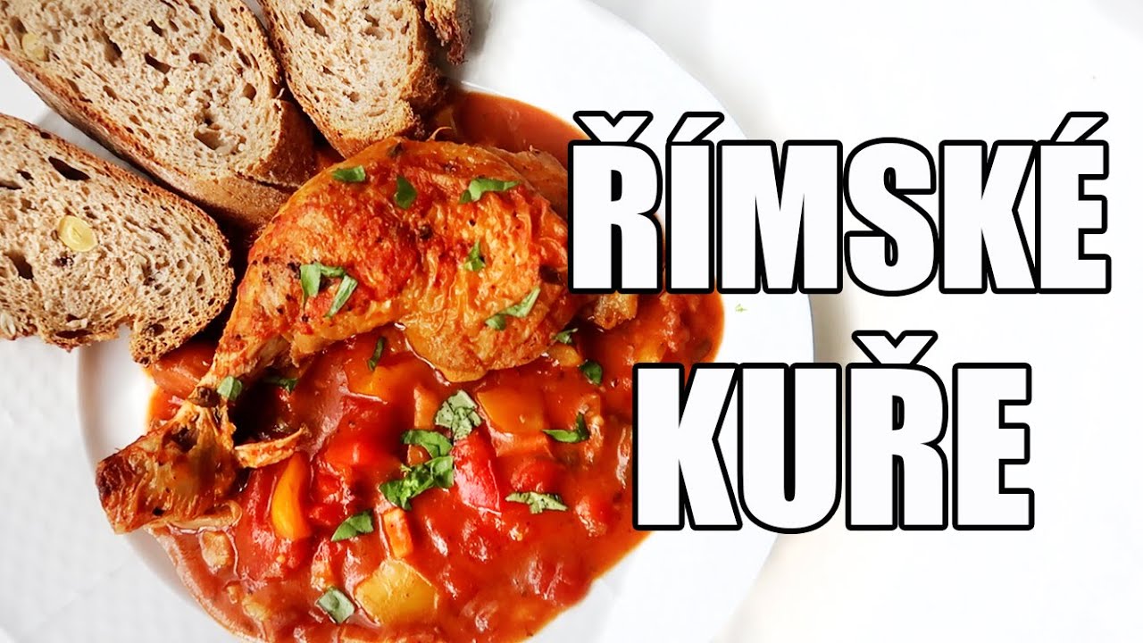 ŘÍMSKÉ KUŘE, RYCHLÝ OBĚD, JEDNODUCHÝ OBĚD, RECEPTY KROK ZA KROKEM