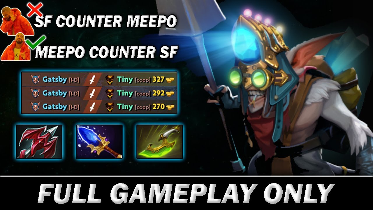 this meepo make SF move to the JUNGLE! Meepo Counter SF! - Full Gameplay Meepo #406