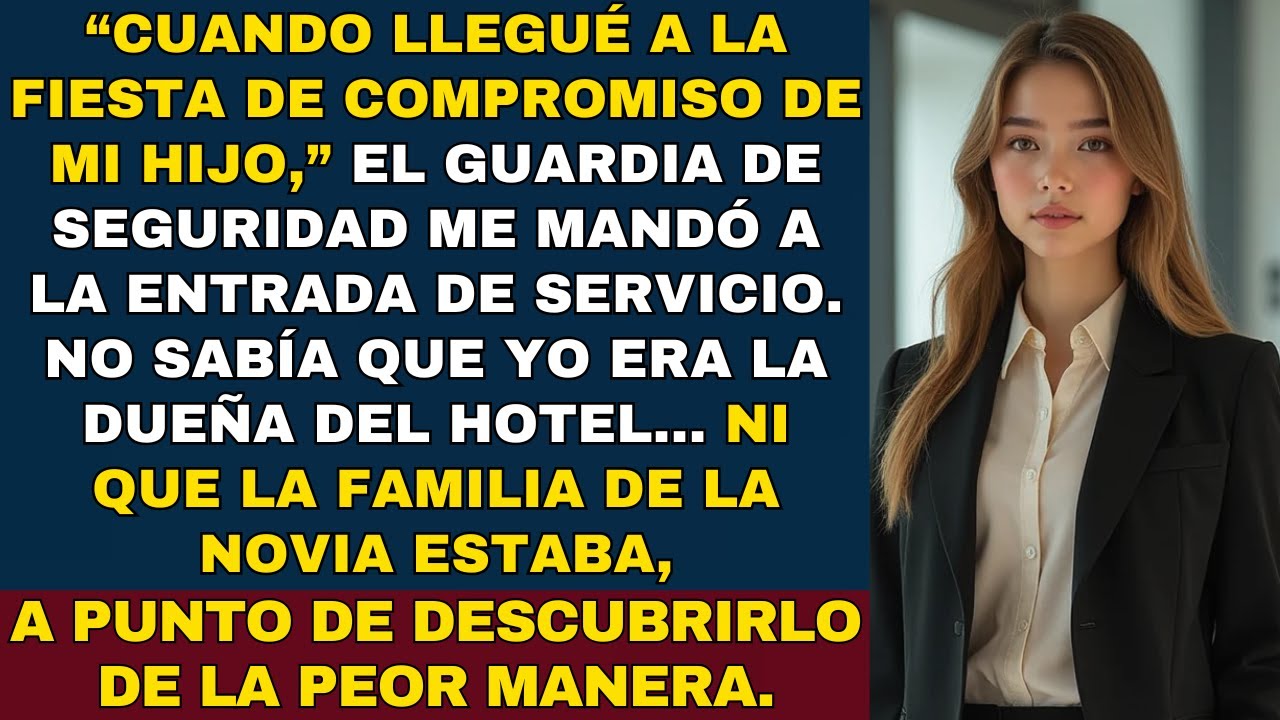 “Se burlaron de mí en el compromiso de mi hijo — hasta que revelé que soy dueña de la empresa
