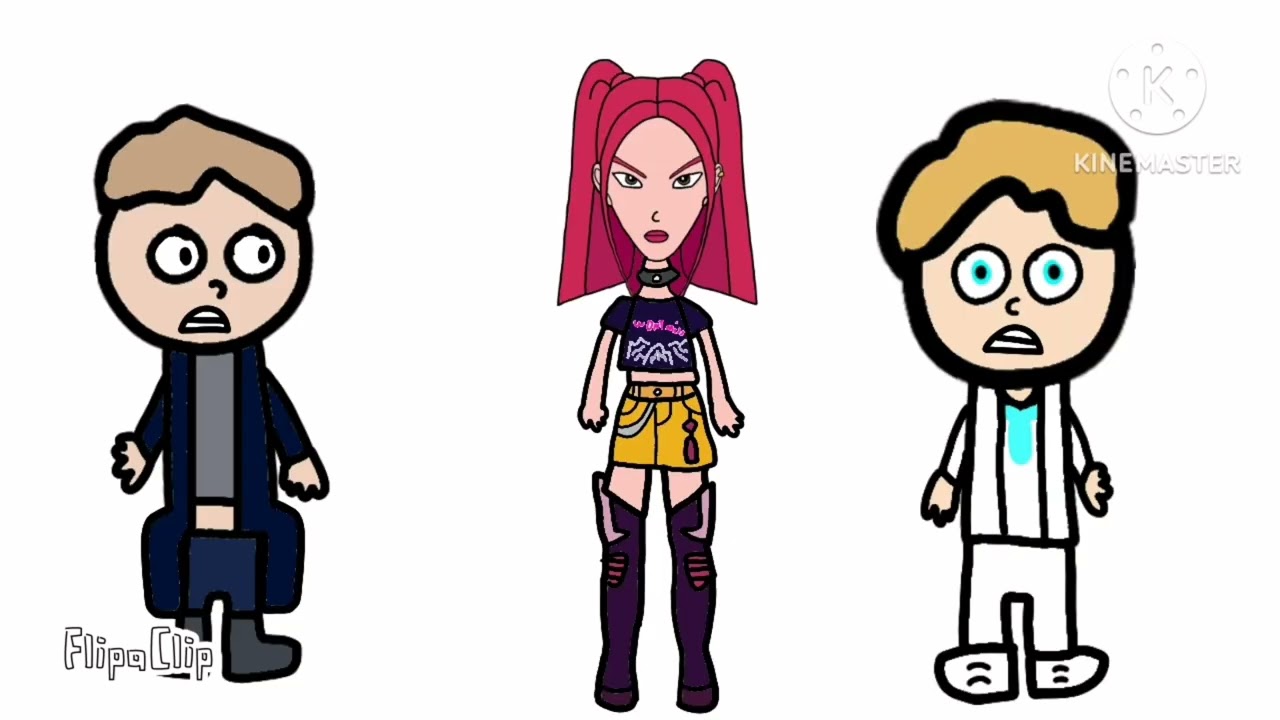 Rumi, mira and zoey's (K pop deomon  hunters) transformation 