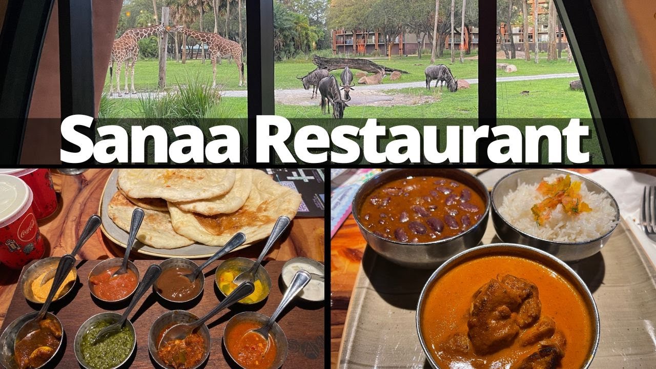 Sanaa Restaurant Dining Review | Disney's Animal Kingdom Lodge