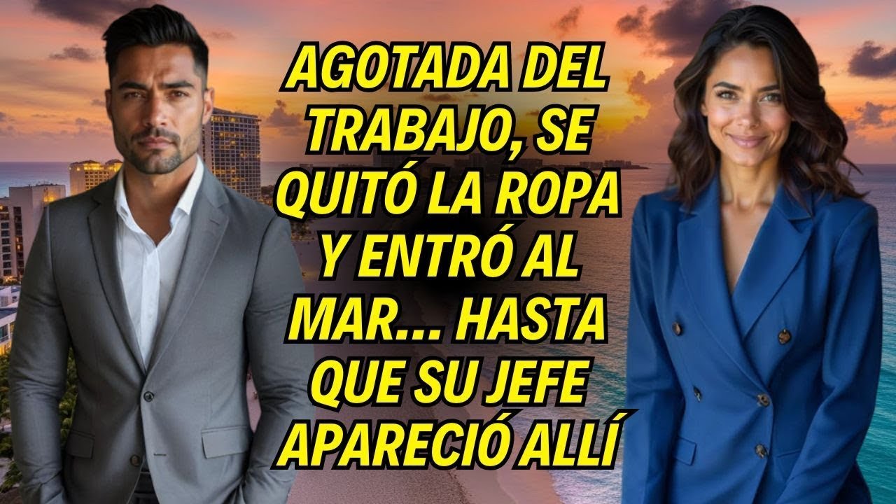 Agotada Del Trabajo, Se Quitó La Ropa Y Entró Al Mar… Hasta Que Su Jefe Apareció Allí
