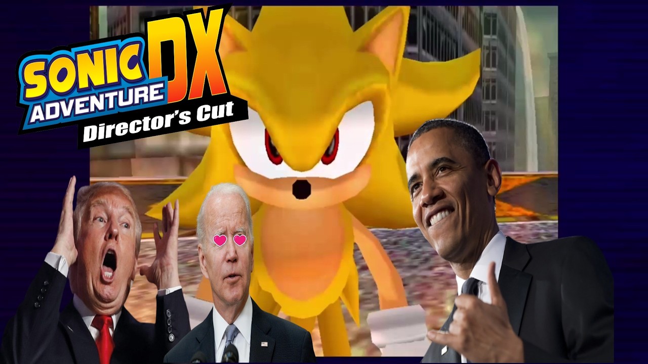 Президенты США играют в Sonic Adventure, часть 9 (финал).