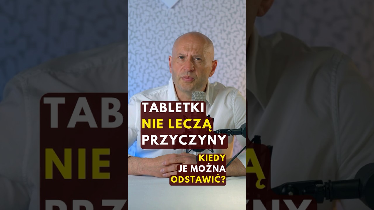 Leki KONTROLUJĄ ciśnienie, lecz go NIE leczą.
