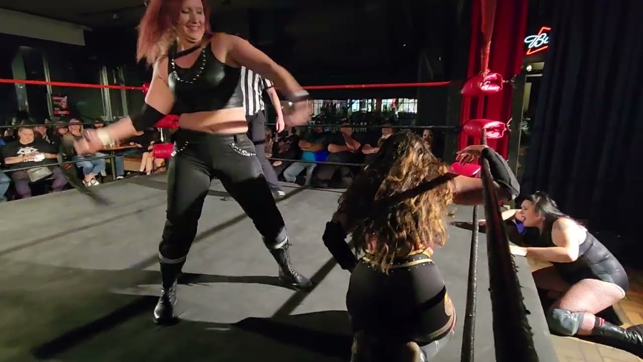 XZW: Katrina Creed vs Alicia P Monroe & Jessika Black